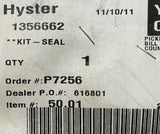 Hyster 1356662 Lift Cylinder Seal Kit For Forklifts