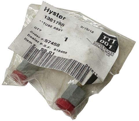 Hyster 1381766 Hydraulic Line Tube Assembly For Forklifts