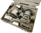 Porter Cable 6902 Router Kit w/ 1001 Fixed Base 6931 Plunge Base & Case