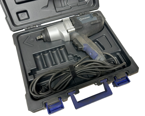 Kobalt 6904 Corded Impact Wrench 1/2" Drive 120V 8 Amp 0028180 w/ Carrying Case
