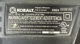 Kobalt 6904 Corded Impact Wrench 1/2" Drive 120V 8 Amp 0028180 w/ Carrying Case