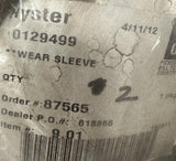Pack of (2) Hyster 0129499 Wear Sleeve For Forklifts