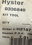 Hyster 0336840 Tool Kit for Forklifts