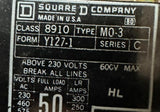 Square D 8910 MO-3 Definite Purpose Contactor Series C 3-Pole 120V 60 Hz Coil
