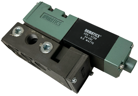 Numatics 153SA431M Solenoid Valve 24 VDC 0.25 A 150 PSIG Air 152SA400M