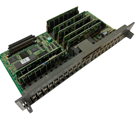 Fanuc A16B-3200-0010 16B Main CPU PCB Board w/ All Cards