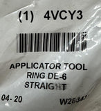 4VCY3 Retaining Ring Applicator Tool Straight For DE-6 E-Rings