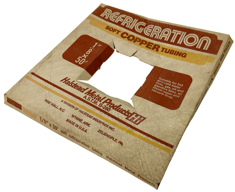 Halstead Metal Products ASTM B-280 Soft Copper Refrigeration Tubing 1/8" x 50'