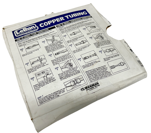 LeRan 03320 Soft Copper Tubing 1/2" OD x 10' Length