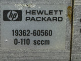 Hewlett Packard HP 19362-60560 Packed-Injector Flow Controller w/ Gauge, Bracket