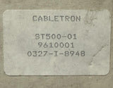 Cabletron ST-500-01 Ethernet Transceiver Unit With LANView & 228752 Tap Kit