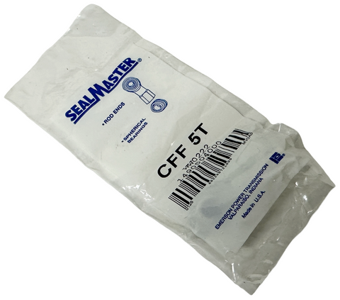 Sealmaster CFF 5T Rod End Bearing Female 5/16″-24 RH Thread 0.313″ Bore WW0222