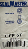 Sealmaster CFF 5T Rod End Bearing Female 5/16″-24 RH Thread 0.313″ Bore WW0222
