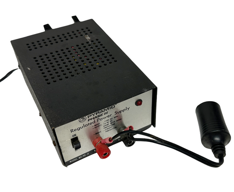 Pyramid Phase III PS-4 Regulated Power Supply 115V AC Input 13.8V DC 4A Output