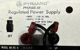 Pyramid Phase III PS-4 Regulated Power Supply 115V AC Input 13.8V DC 4A Output