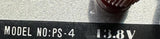 Pyramid Phase III PS-4 Regulated Power Supply 115V AC Input 13.8V DC 4A Output