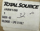 Advanced Fuel Components 121 Solenoid Valve 12VDC 1.0A Max 312 PSI Max JA9W1/00