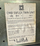 Square D QMB-3603-T Saflex Twin Unit Panelboard Switch Fusible Ser 2 30A 600V 3P