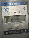 Westinghouse FDP364J Panelboard Switch Fusible 200A 600V 3 Ph 3 Pole FDP 364 J