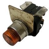 Allen-Bradley 800T-QT24 Illuminated Push Button Switch Orange Series T 24V AC/DC
