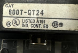 Allen-Bradley 800T-QT24 Illuminated Push Button Switch Orange Series T 24V AC/DC