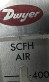 Dwyer FI-42 Flow Meter RMC Series 35 PSI 50-400 SCFH Air