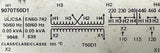 Square D 9070T50D1 Industrial Control Transformer 50VA 240/480V to 120V 1-Phase
