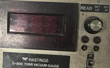 Teledyne Hastings-Raydist DNNV-800 Vacuum Gauge 0-800 Torr Range