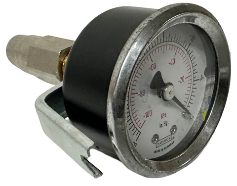Noshok Pressure Gauge 0 to -30 in. Hg/ 0 to -100 KPA Range