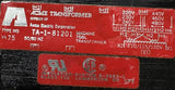 Acme TA-1-81201 Industrial Control Transformer 75VA 240/480V to 120V 50/60Hz