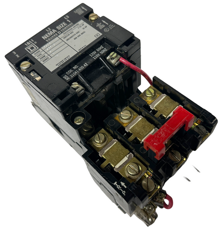 Square D 8536SC03 Non-Reversing Motor Starter Series A Type S NEMA Size 1