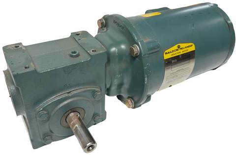 Baldor Reliance P56X3900 Gearmotor 1/2 HP 1725 RPM 7.5:1 Ratio 15Q07L56 Reducer