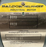 Baldor Reliance P56X3900 Gearmotor 1/2 HP 1725 RPM 7.5:1 Ratio 15Q07L56 Reducer