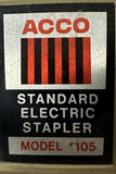 Acco 105 Standard Electric Stapler 115VAC 60Hz 5A