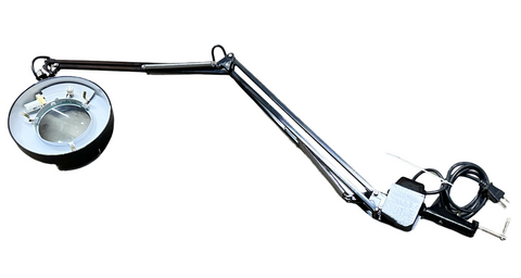 E78751 Luminaire Magnifying Lamp w/ Desk Clamp 120V 60Hz 22W BK-894