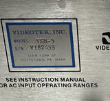 Videotek VSM-5 Waveform Vector Scope Rackmount