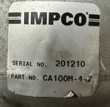 Impco CA100M-4-2 Carburetor Mixer 1/2" NPT Fuel Port 123 HP 2.31″ Air Horn