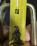 Lot of (4) Kindorf E-760 Beam Clamp 2" 2200 lb Load Capacity