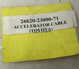Toyota 26620-23000-71 Accelerator Cable For Forklifts