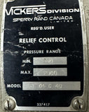 Vickers CT 06 C 40 Relief Control Valve CT06C40 2000 PSI Max
