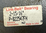 Rexnord Link-Belt PB22547FH Pillow Block Bearing 2-15/16" Bore 4-Bolt Cast Iron