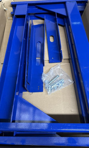 Pack of (2) EnerSys Hawker 510591-AA Charger Stand Shelf Blue