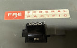 Federal Pacific Electric 10200 Circuit Breaker Enclosure w/ Breaker 200A