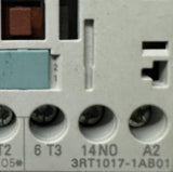 Siemens 3RT1017-1AB01 Power Contactor 3-Pole 5.5 kW 24 V AC Coil 50/60 Hz