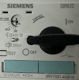 Siemens 3RV1031-4GB10 Motor Protection Circuit Breaker Size S2 36-45A 3-Pole
