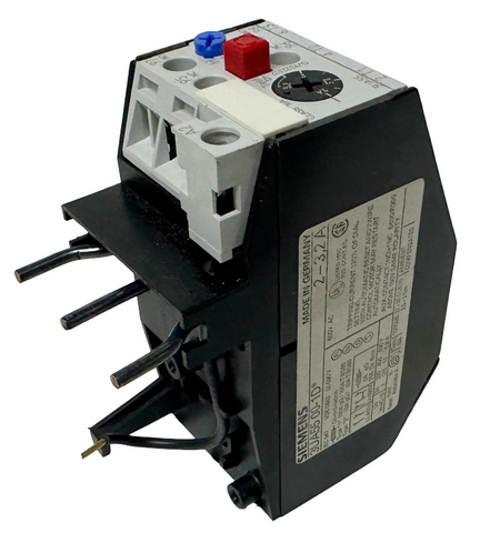 Siemens 3UA55 00-1D* Solid State Overload Relay 2-3.2A