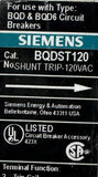Siemens BQDST120 Shunt Trip 120V For BQD/BQD6 Circuit Breakers
