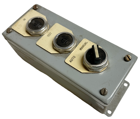Hoffman H-258575 Pushbutton Enclosure w/ Pushbuttons & Selector Switch
