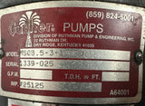 Gusher MSC3.5-3-100FJ Vertical Multi-Stage Coolant Pump 1HP 3450RPM 230/460V