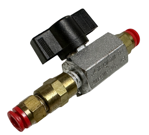 S34 1/8 CW617N Flow Valve 200-CWP PN15 w/ Fitting